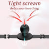 New silicone gag BDSM breathable ball-shaped gag adjustable strap gag