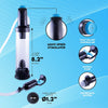 Penis Enlarger Vacuum Pump - Battery Operated Multi Speed Stimulator Vibrating，Stronger Bigger Erections Enlargement Extend Pump, Air Pressure Device