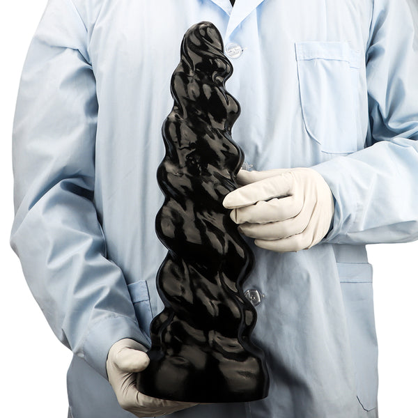 39*10cm Jumbo Suction Cup Large Butt Plug Super Large Threaded Anal Plug Octopus Pull Bead Anal Dilator