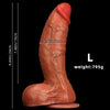 Silicone simulated penis soft and ultra-realistic fake penis adult products