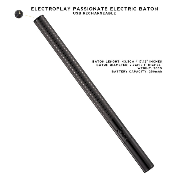 Electric Whip Cane Paddle Baton Electroplay