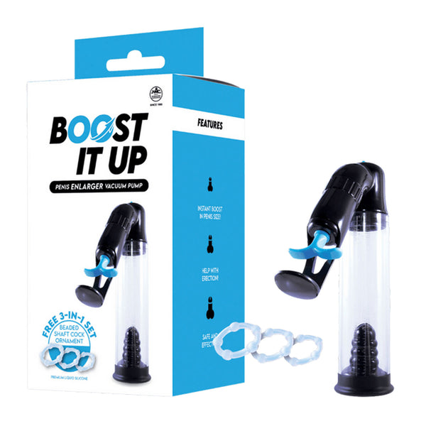Deluxe Sure Grip Penis Enlarger Vacuum Pump - Effortless One-Handed Control, Visible Gains Fast, Next Level Suction Power, Air Pressure Device