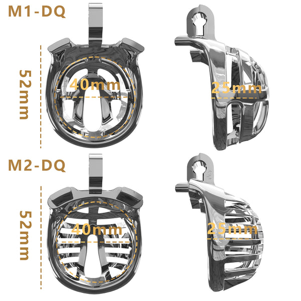 Abstinence penis lock CB lock male transvestite chastity cage