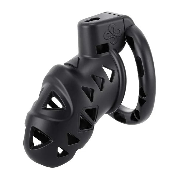 LOCKINK Rattlesnake Plastic Male Chastity Cage Belt With Anal Plug