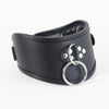 Soft PU leather Leather Bondage Posture Collar neck collar Restraint with leash