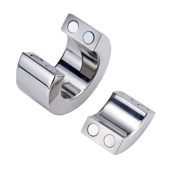 Stainless Steel Metal Pendant Ball Stretcher Device Magnet Weight Restraint Men