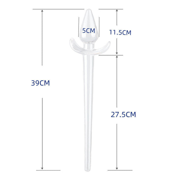 Extra long anal plug with TPE material