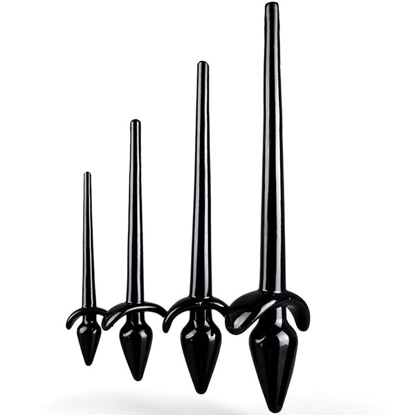 Extra long anal plug with TPE material