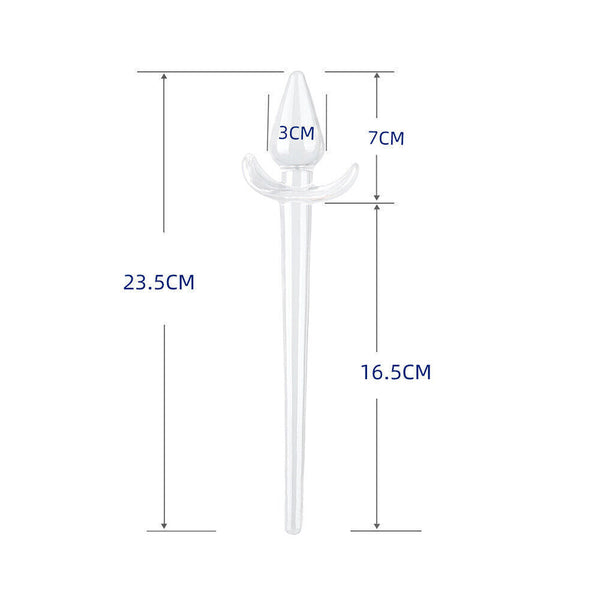 Extra long anal plug with TPE material