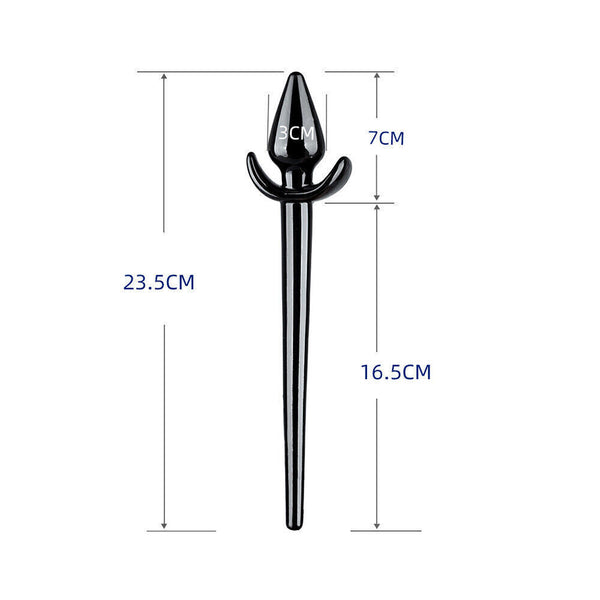 Extra long anal plug with TPE material